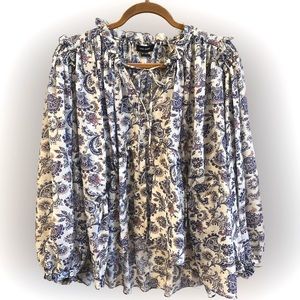 Isabel Marant Étoile Paisley Print Silk Blouse Size 40. Brand new with tags!